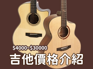 吉他價錢大概多少?多種吉他價格區間參考，第一次買吉他就上手